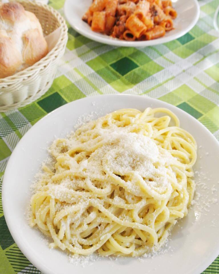 Pates au parmesan Rome - The Food Spy