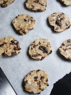 Cookies à l'olive noir - The Food Spy
